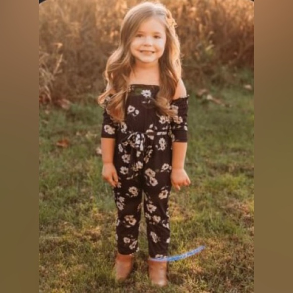 Brand New Bailey Blossoms Romper/Jumpsuit